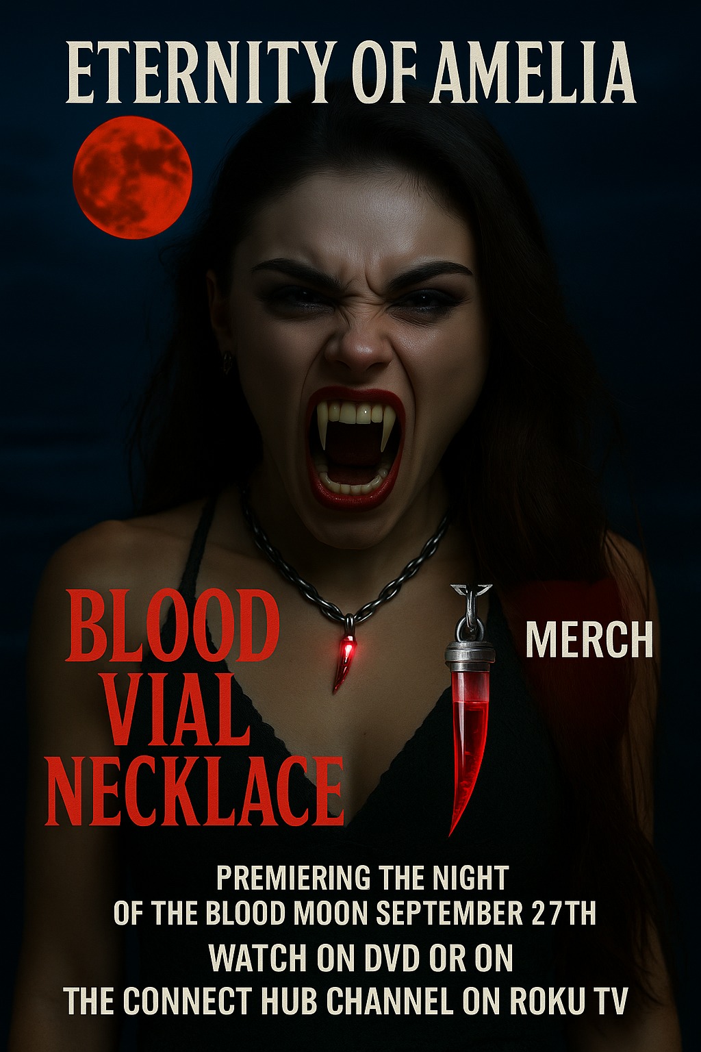Blood Vial Necklace